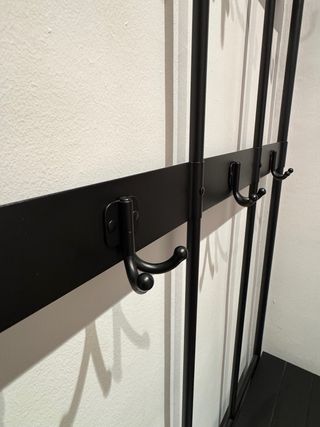 Perchero Ikea Negro Metal