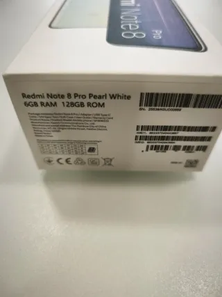 Xiaomi Redmi Note 8 Pro 6GB 128GB Blanco Perla