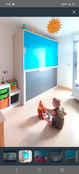 Cama Plegable Metal/Plástico