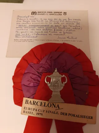 Lote FC Barcelona: Fotos y Lazo