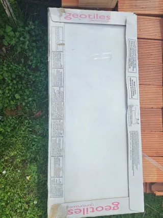 Azulejo Geotiles Blanco 36x80cm