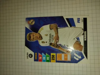 Carta Fútbol Kroos Real Madrid Panini