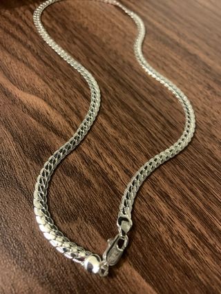 Anello Swarovskie catena Argento 50mm