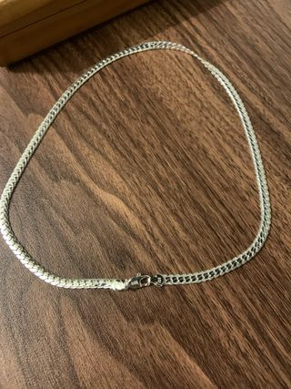 Anello Swarovskie catena Argento 50mm