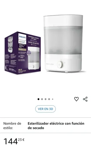 Esterilizador y secador Philips Avent