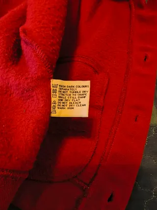 Cardigan Vintage anni 80 - Lee Riders bordeaux