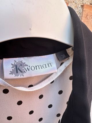 Blusa sin mangas Kayan lunares