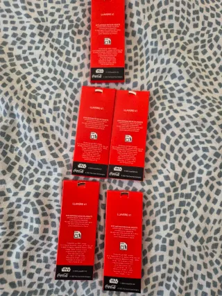 Llaveros Coca-Cola Star Wars