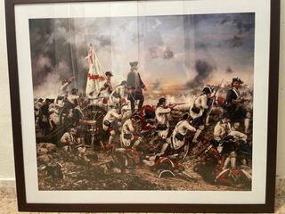 Cuadro decorativo militar lamina