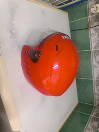 Casco Junior rojo shiro