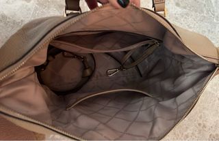 Bolso Michael Kors Beige Piel