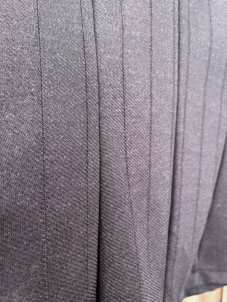 Chaleco sarga marrón botones dorados