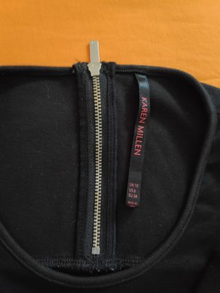 Top Hombros Descubiertos Karen Millen Negro