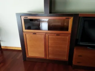 Mueble de salón estilo colonial