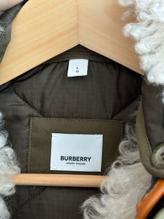 Chaqueta Burberry Khaki 2-en-1 Merriott