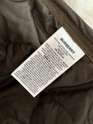 Chaqueta Burberry Khaki 2-en-1 Merriott