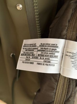 Chaqueta Burberry Khaki 2-en-1 Merriott