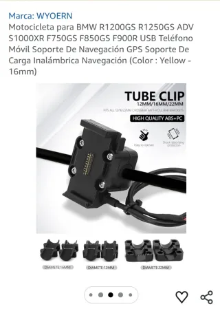 Base carga inalámbrica universal coche