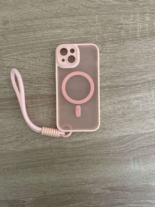 Funda rosa iPhone 13 MagSafe