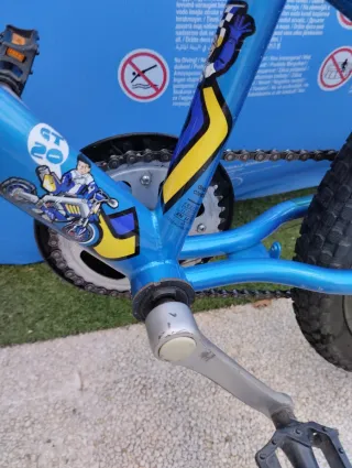 Bicicleta BTWIN azul