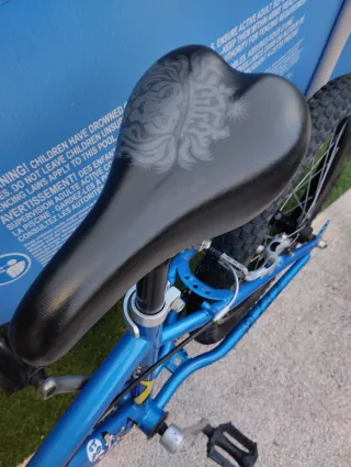 Bicicleta BTWIN azul