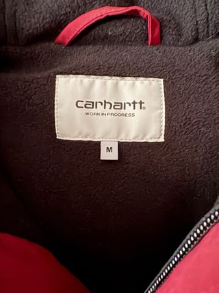 Cortavientos Carhartt Canguro Rojo NUEVO