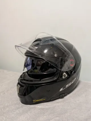 Casco Moto LS2 V-Tech Negro