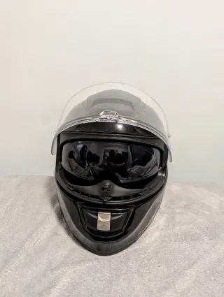 Casco Moto LS2 V-Tech Negro