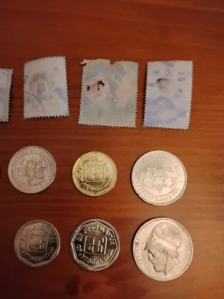 Lote monedas y sellos Yugoslavia