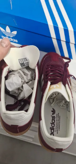 Adidas Samba Rojo/Blanco