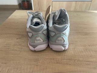 Asics Gel Gris Blanco Zapatillas Deportivas