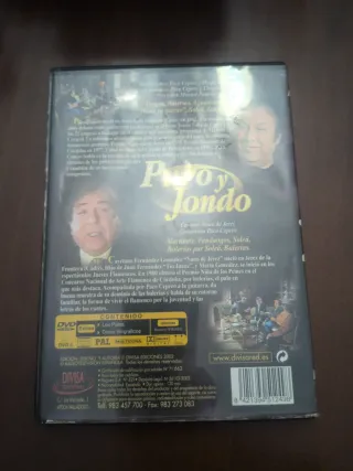 DVD Flamenco Puro y Jondo - Paco Cepero y Nano de