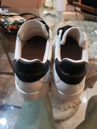 Zapatillas Dolce & Gabbana Blancas y Negras