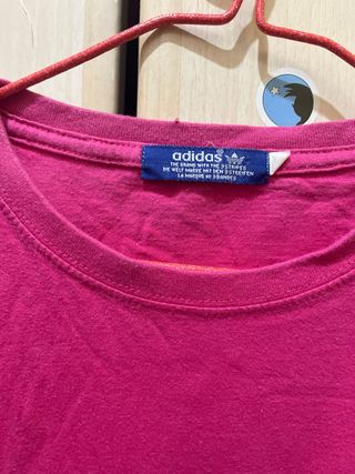 Camiseta Adidas Rosa Hombre
