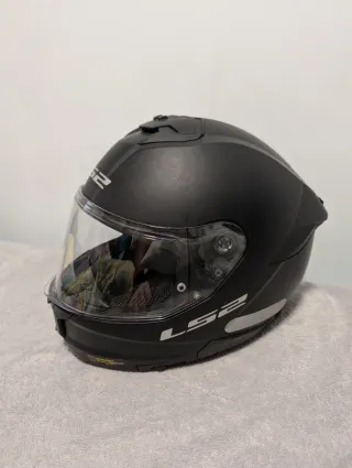 Casco Moto LS2 STREAM II Negro Mate