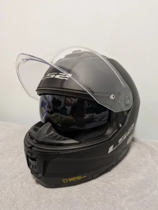 Casco Moto LS2 STREAM II Negro Mate