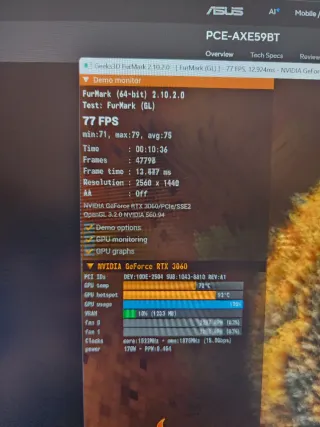 RTX 3060 12GB Asus GeForce Dual OC