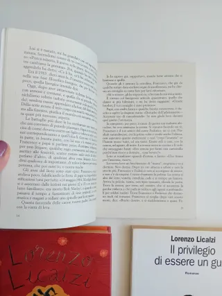 Lorenzo Licalzi 3 libri