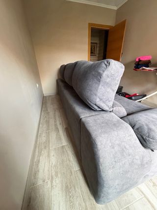Sofá Chaiselongue Gris