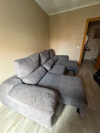 Sofá Chaiselongue Gris