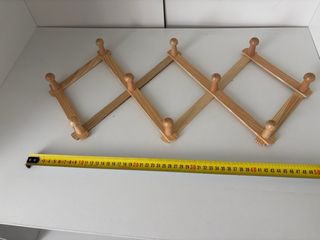 Perchero Plegable Madera