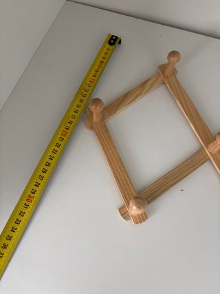 Perchero Plegable Madera