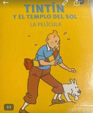 Tintín y el Templo del Sol Película