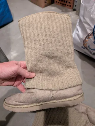 Scarpe invernali donna beige/grigie