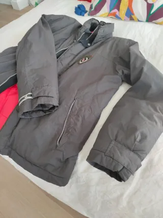 Abrigo Farfield Suiza Gris