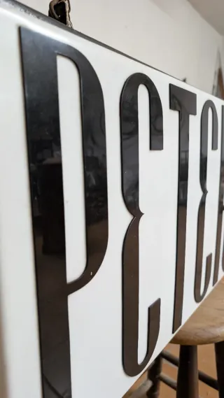 Rótulo luminoso Peter Pan