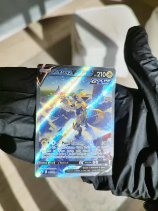 Carta Pokémon Zeraora V Golpe Fluido