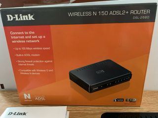 Router D-Link Wireless N 150 ADSL2+ DSL-2680