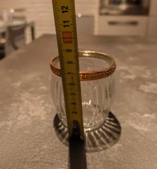 Set 2 Vasetti Vetro Decorativi