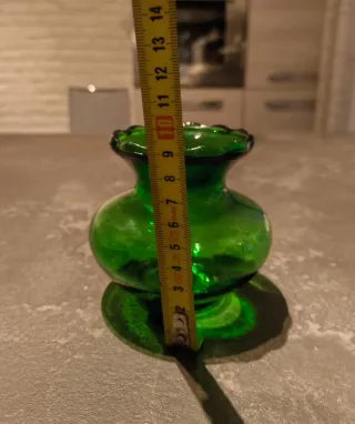 Set 2 Vasetti Vetro Decorativi